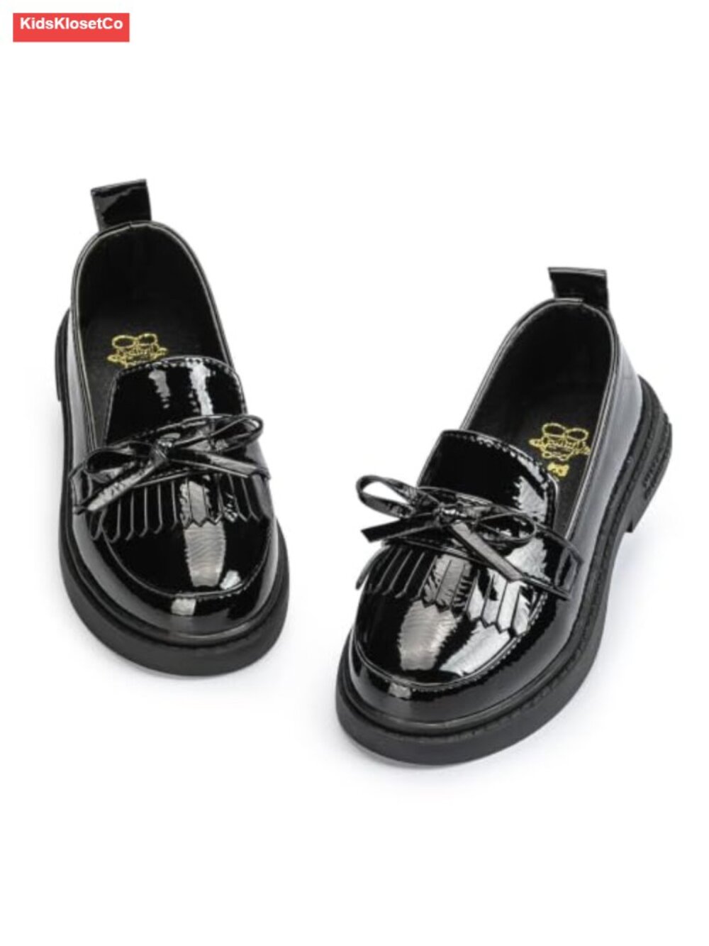 Girls Mary Jane Flats Loafers School Uniform Dress Shoes